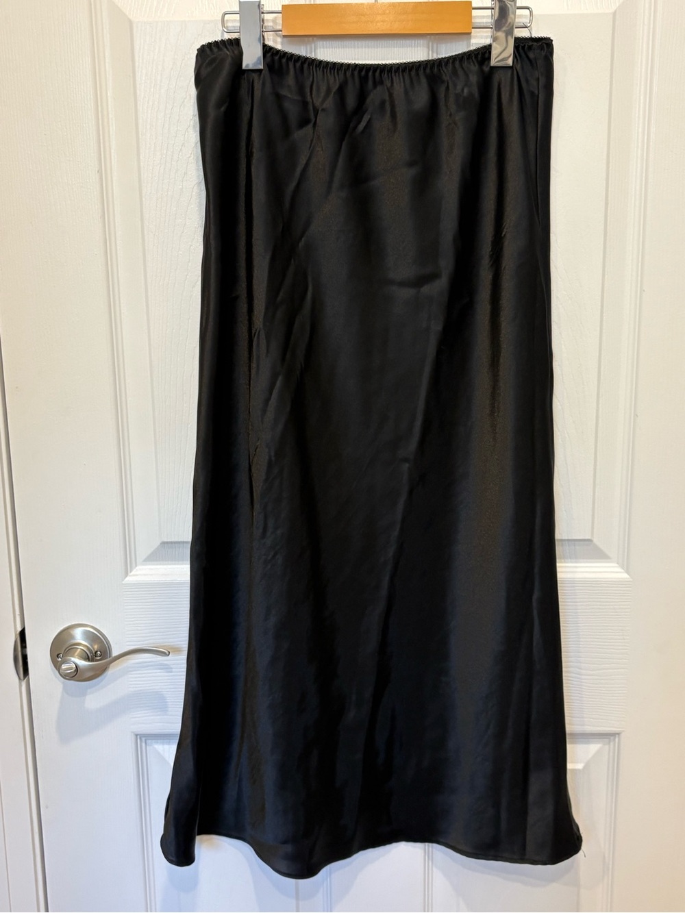 Vintage La Vie En Rose Black Slip #1228